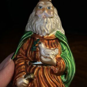 Christopher Radko Santa holding a dove Ornament